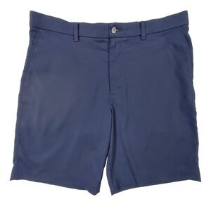 Callaway Golf Shorts Mens 36 Blue Performance Stretch Flat‎ Front Casual